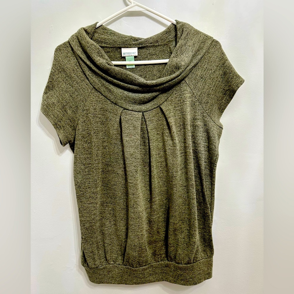Motherhood maternity short sleeved sweater